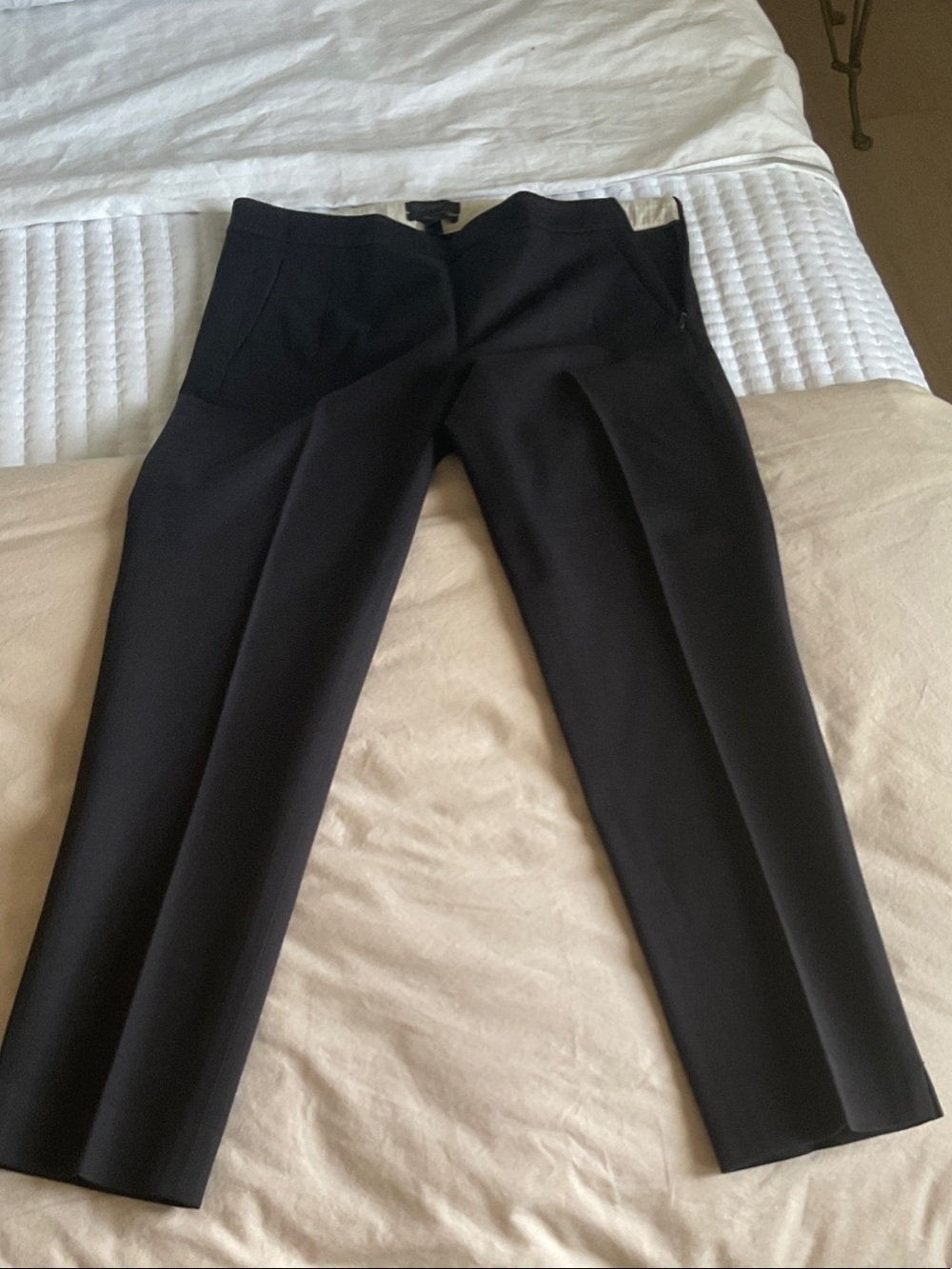 J. Crew Black Cropped Ankle Pants